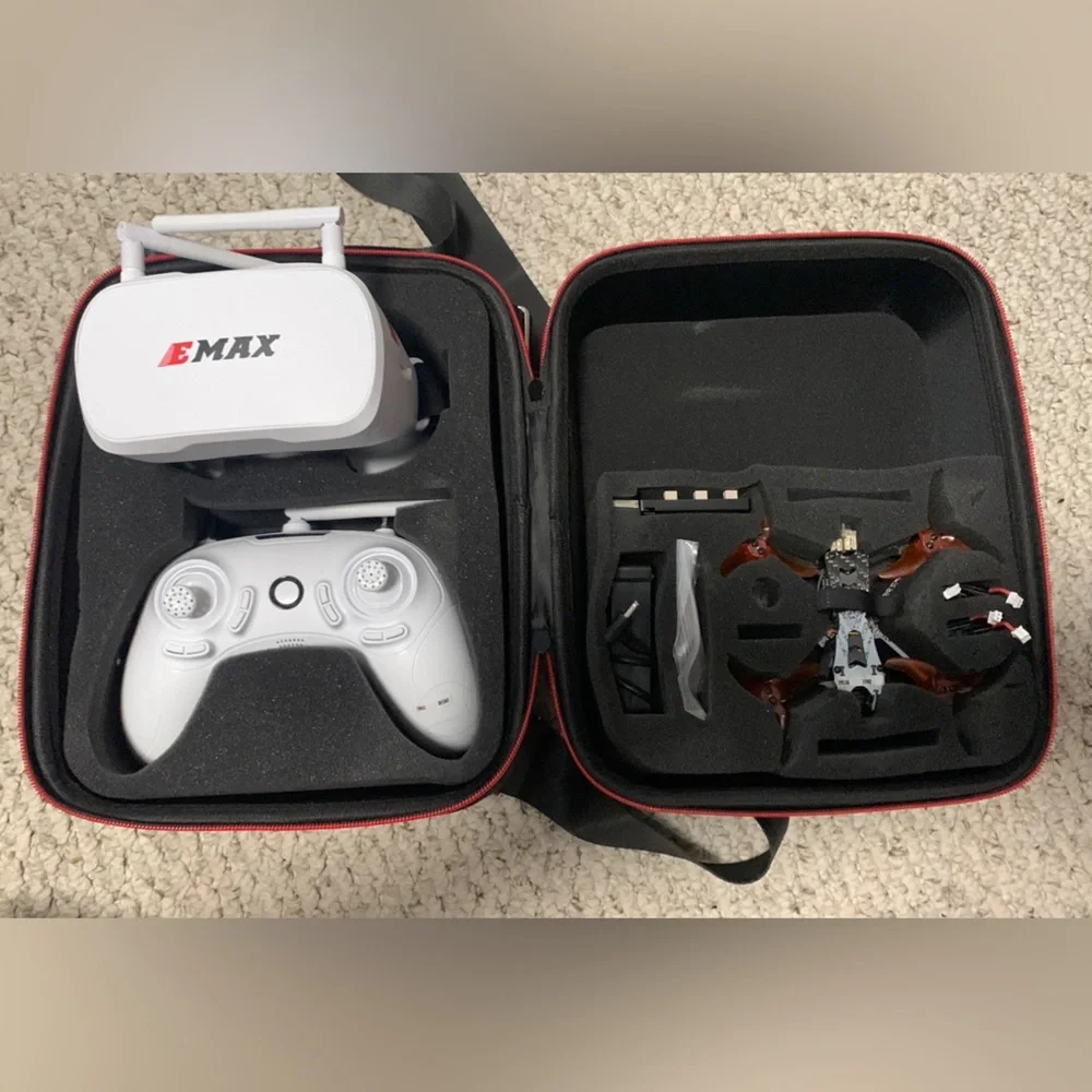 New carbon fiber drone with extra parts all original parts make me a offer